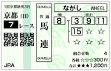 京都７Ｒ（日）