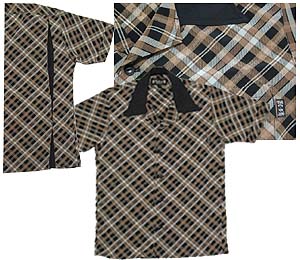 CoolScat S/Sアーガイルボーリングシャツ
