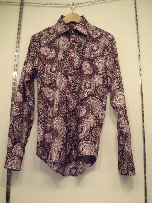 merc london ペイズリーL/S-sh